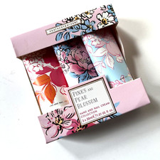 Heathcote Ivory Hand Nail Cream Trio Pinks Pear Blossom 3 30ml Vegan Gift
