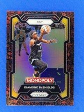 2024 Prizm Monopoly #60 Diamond DeShields Millionaire Club Prizm Sky