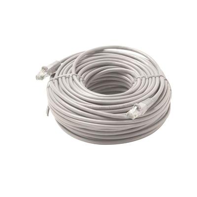 Neu 100m Meter CAT5e GRAU PATCH RJ45 Internet Ethernet Kabel Netzwerk LAN Router
