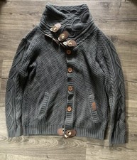Unbranded Unisex Grey Cardigan L/XL