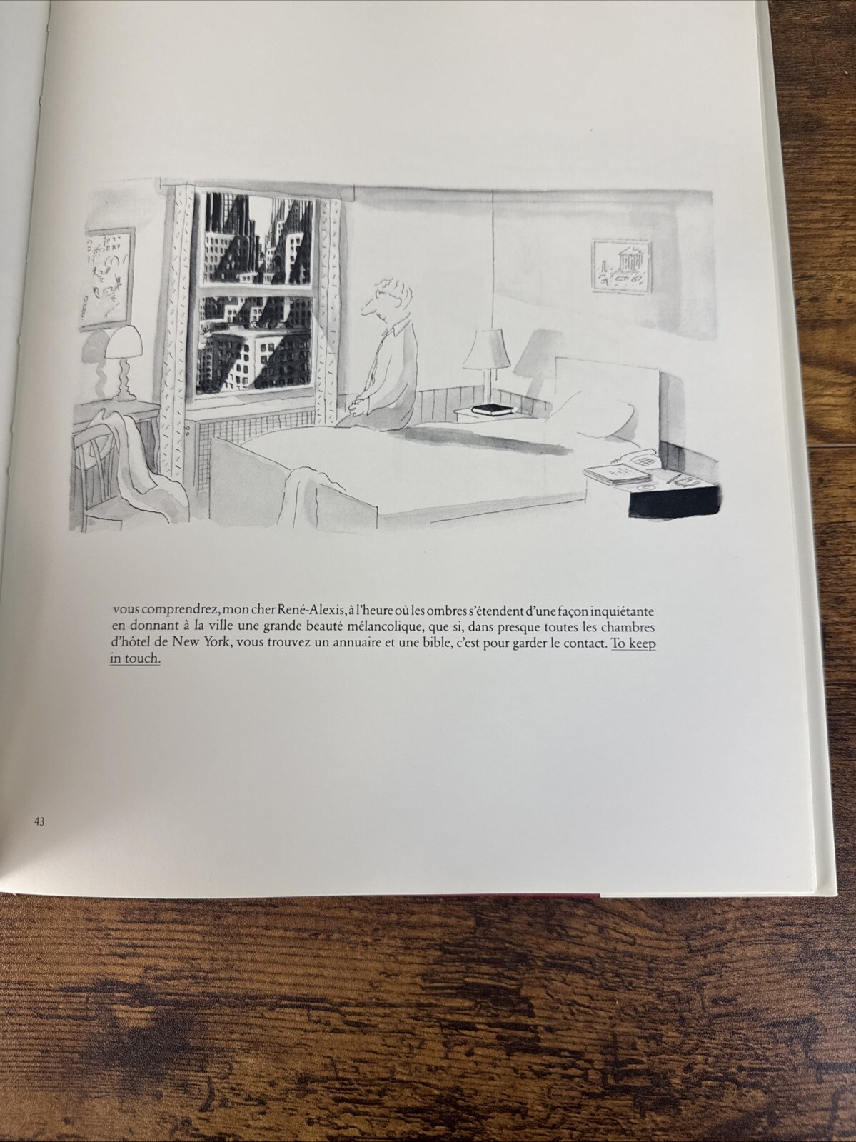 Par Avion J J SEMPE éd France Loisirs 1990 Hardcover With Dust Jacket VG