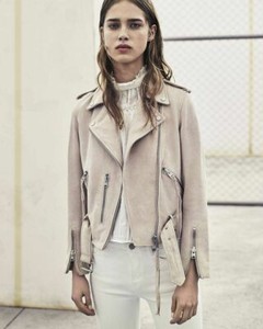 all saints fringe jacket