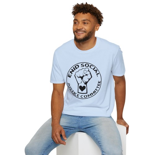 Unisex Softstyle T-Shirt — Enid Social Justice Committee, Action for Justice - Picture 42 of 56