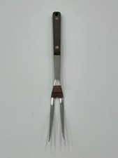 Tenedor de carne vintage Arrow Flint acero inoxidable EE. UU. 12" de largo