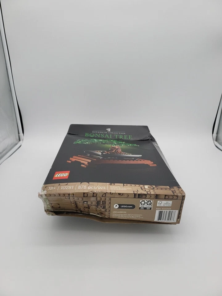LEGO 10281 Iconos Colección Botánica Bonsai Árbol Japón Jardín Zen DS NUEVO EN CAJA ABOLLADURAS Foto 4 de 4