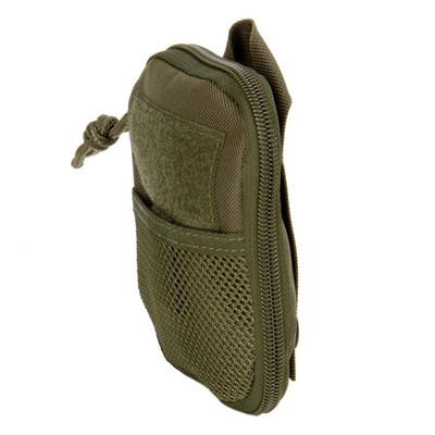 Compact Pocket Organizer Molle Compatible-Attach To Tactical Backpacks, Military Bags, And More (Olive Drab) (799632741268)