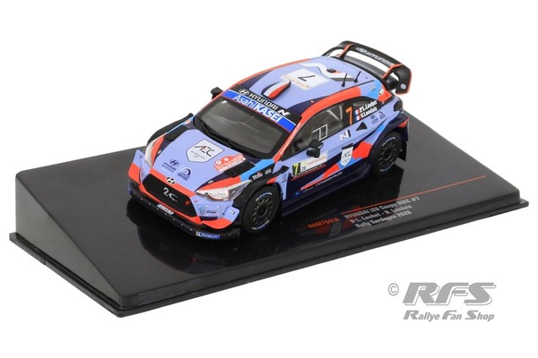 Hyundai I20 Coupe Wrc Rallye Rally Sardinien Sardegna 2020 Loubet 1:43 Ixo Neu-image