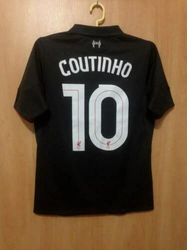 Liverpool Black 3rd Kit Memorabilia Football Shirts (English Clubs)