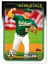 2024 Topps Baseball Series 2 #427 Mason Miller - Oakland Athletics