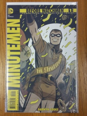 BEFORE WATCHMEN MINUTEMEN #1 VARIANT DC COMICS AUG 2012 NM+ (9.6 OR BETTER)