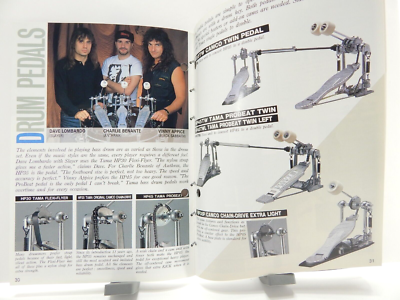 TAMA 1992 DRUMS & HARDWARE Original Catalog Many Featured