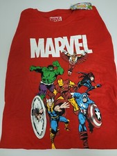 Marvel Classic Avengers Adult 2-Piece Pajama Set Size M