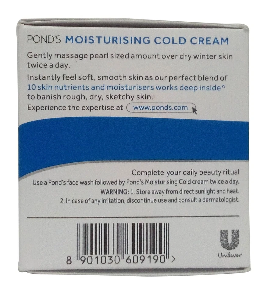 POND'S 保湿冷霜 - 100ml (免运费) — 第 2/4 张图片