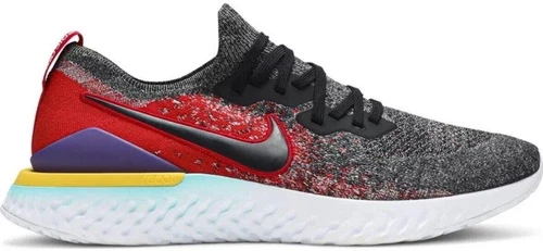 Nike Epic React Flyknit 2 Black University Red