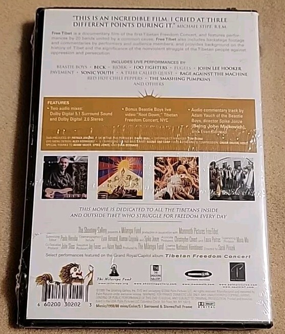 Free Tibet: The Motion Picture (DVD, 2000) for sale online
