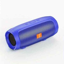 New J007 Outdoor Dual-Channel Subwoofer Wireless Speaker Great Sound Blue