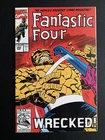 Fantastic Four # 355 from August 1991 Amazing Spiderman in place of UPC code