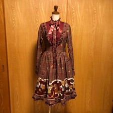 Preview of Metamorphose Gothic Lolita One-Piece Dress Rare Honey Bunch Black Size N/A