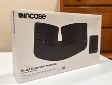 Incase Sculpt Ergonomic Wireless Keyboard with Numpad Black by Microsoft
