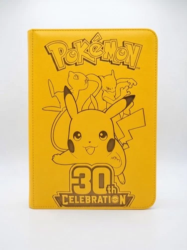 30th Celebration Pokemon - 9 Pocket TCG Binder Made to Order