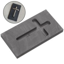 Cross Shape Graphite Ingot Molds for Melting Silver Casting