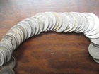 Roll of 40 - 90% Silver Washington Quarters/5 Barber $10 Face Value