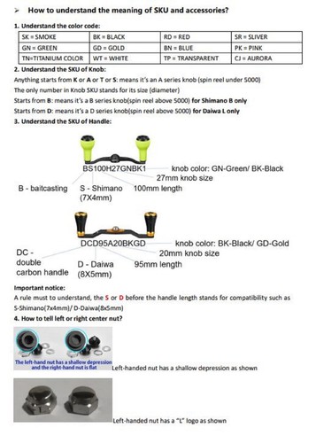 Bouton Gomexus TA41SJSR Flamme Titane 41 Mm - Pour Shimano A / Daiwa S