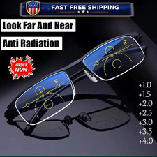 German Intelligent Color Progressive Auto Focus Reading Glasses See More Clearly