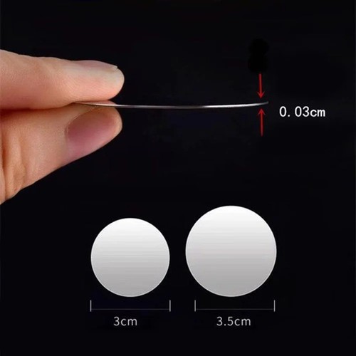 Metal Plate Adhesive Sticker Replace For Magnetic Car Mount Phone Holder - Picture 13 of 20