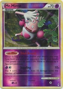 Mr. Mime 29/95 Reverse Holo Call of Legends