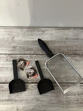 3PCS Reptile Scooper,Litter Cleaner Corner Scoop, Reptile Sand Fine Mesh, Cat