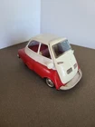 1960s VINTAGE BANDAI TIN LITHO TIn TIN LITHO FRICTION BMW ISETTA 300 TOY CAR