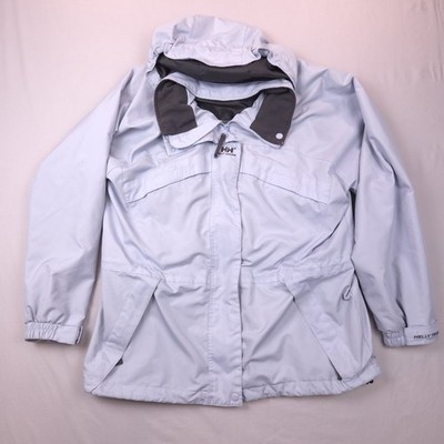 Helly Hansen Mens Large Ski Jacket Helly Tech Light Blue Polyester