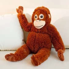 60cm Orangutan Plush Toy Cute Soft Monkey Stuffed Animal Gift Decor