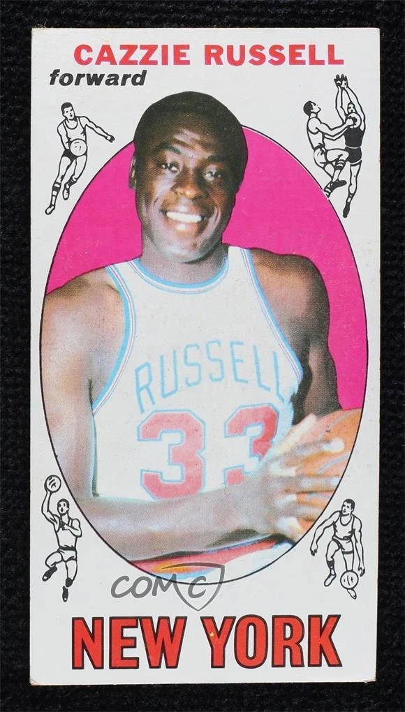 Cazzie Russell trading card