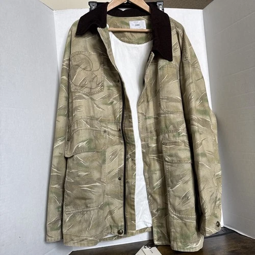 CEEC Los Angeles Denim Oversized Jacket Lined Camouflage Japan Size XL Designer - product listing photo
