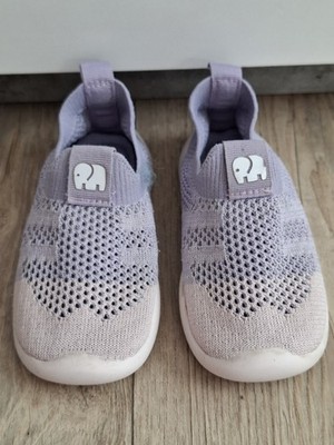 Elefanten Sneaker Gr 23 Mädchen Slip On Turnschuhe Lila Neuwertig