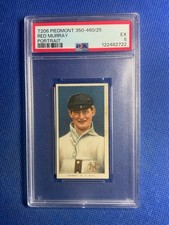 1909 T206 Piedmont 350-460/25 RED MURRAY Portrait PSA 5** Just Graded**