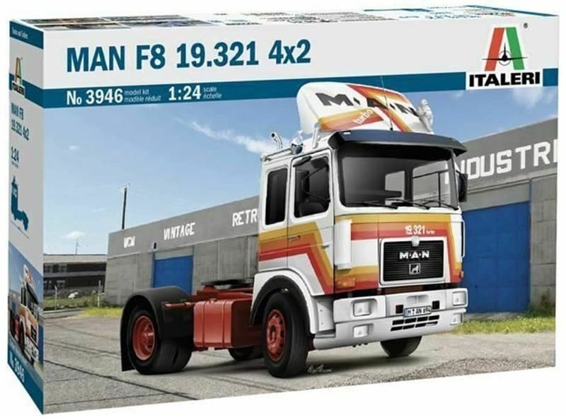 Maquette camion Italeri MAN F8 18.231 échelle 1/24 à monter