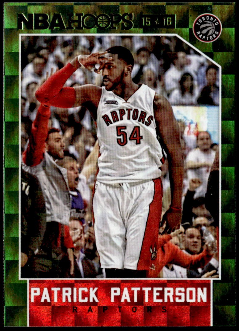 2015-16 Hoops #196 Patrick Patterson Green E1