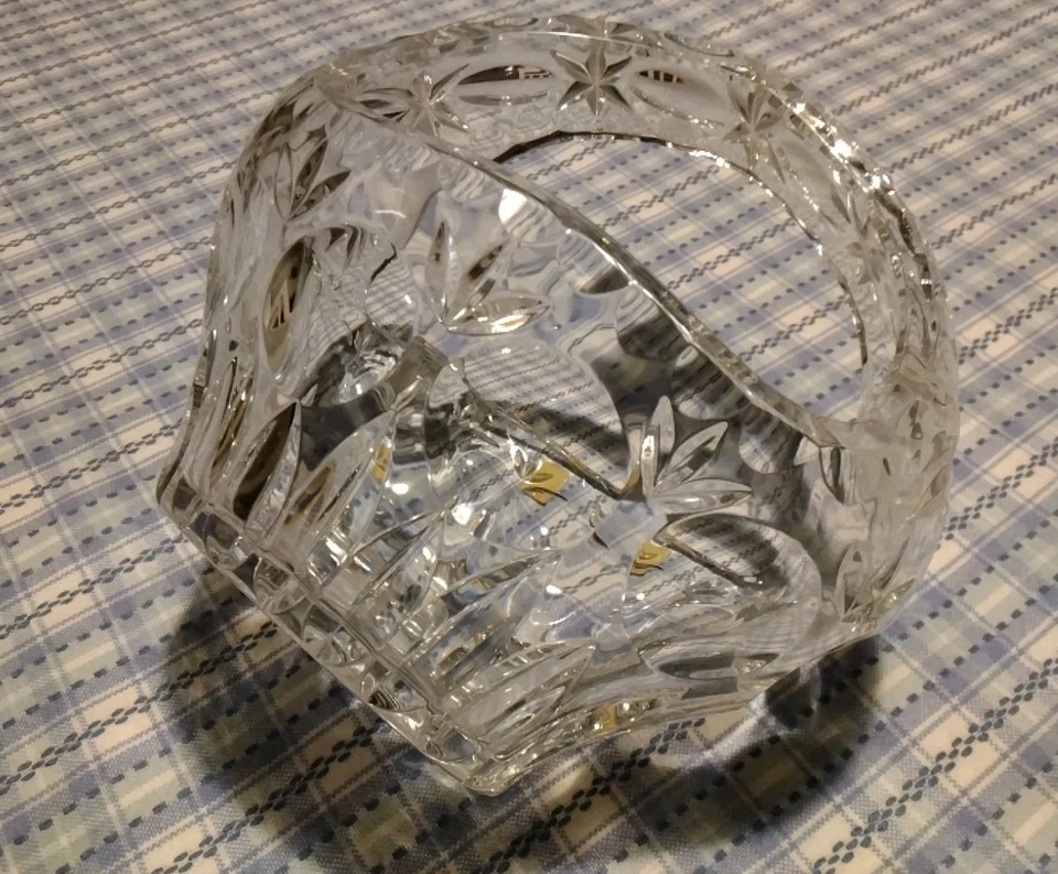 Nachtmann Korb Schale Bamberg 24% Bleikristall mit Diamantschliff transparent 👍 - Bild 4 von 4