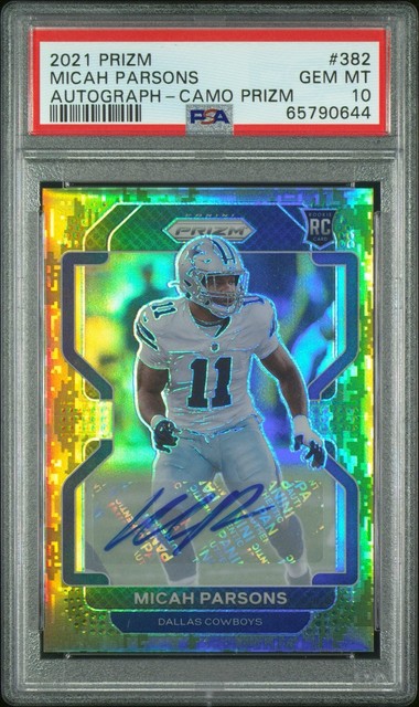 Micah Parsons 2021 Panini Prizm
