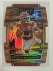 2021 Panini Select - Concourse Patrick Mahomes II #2 Orange Prizm Die-Cut /249