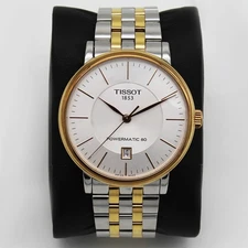 Men's Tissot Carson Premium Two Tone Powermatic 80 T122.407.22.031.00