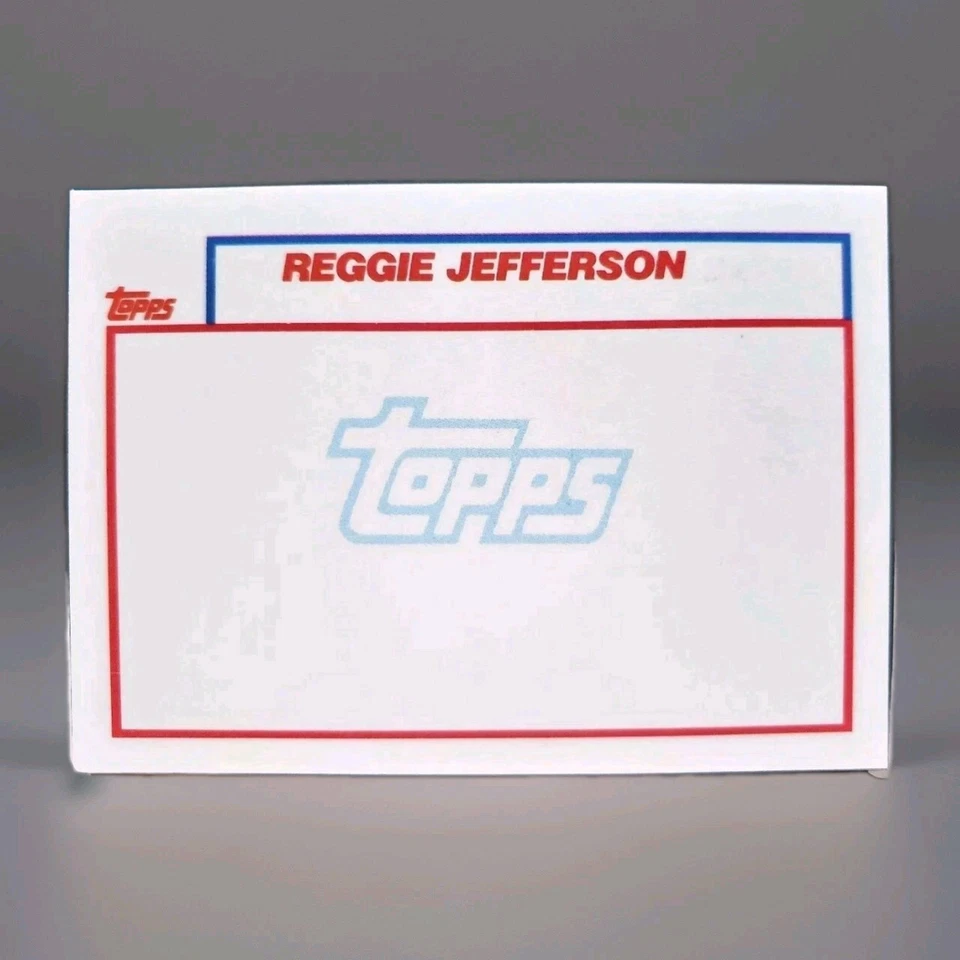 Бейсбольная карточка 1992 Topps Reggie Jefferson Cleveland Indians NN & NoBio #93 - Изображение 2 из 4