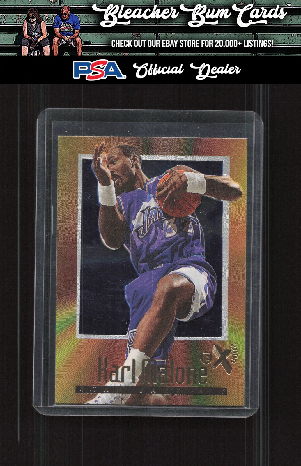 1996-97 E-X2000 74 Karl Malone