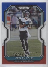 2020 Panini Prizm Red White & Blue Prizm Keelan Cole #96 0a3