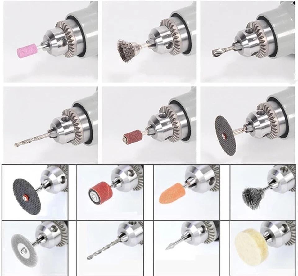 480W Electric Die Grinder Rotary Carver Tool, 6-Speed Variable, 30000RPM High-Sp - Image 4 of 4