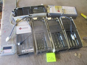 Lot of 6 Coinco & MARS Coin Changers, All tested working, Used