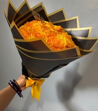 Rosas Eternas Color Amarillo , Para Regalo De Cumplea os , Bodas , Graduaci n